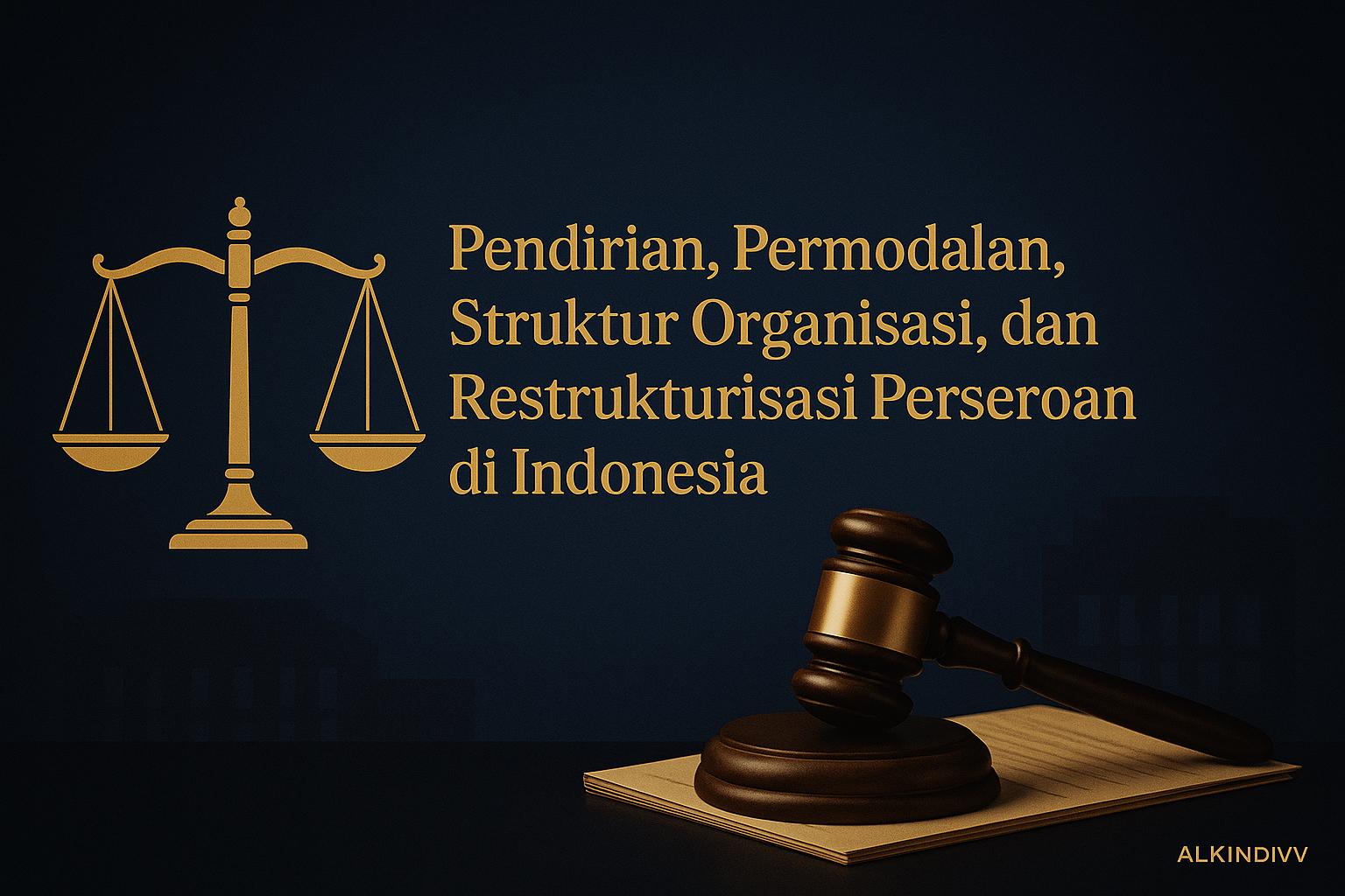 Pendirian, Permodalan, Struktur Organisasi, dan Restrukturisasi Perusahaan